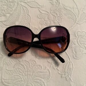 Tory Burch Black and Brown Sunglasses